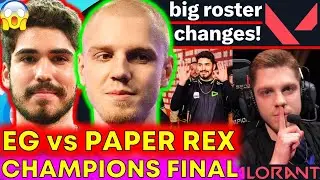 Demon1 REACTS to EG vs PRX, Rostermania LEAKS! 😨 VCT News