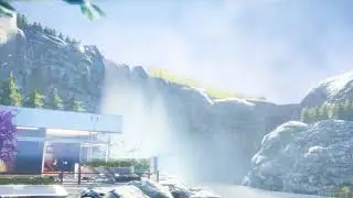 Waterfall House - UE4 Environment Design