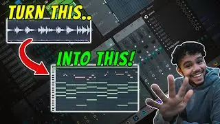 Get the MIDI from ANY Sample | FL Studio How to Convert Audio to MIDI