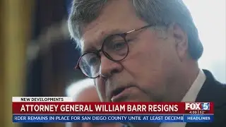 Attorney General William Barr Resigns