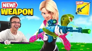 Nick Eh 30 reacts to Cobra DMR in Fortnite!