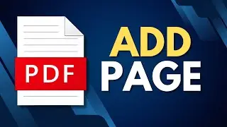 How to Add Page in PDF File