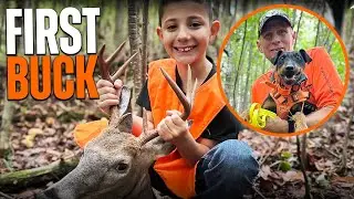 Tracking a Young Hunter's First Buck