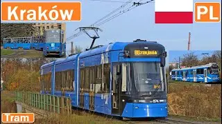 🇵🇱 KRAKOW TRAMS / Tramwaje w Krakowie 2022【4K】