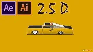 2.5D Car Animation/ Rig in After Effects