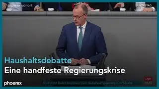 Friedrich Merz zur Regierungserklärung von Olaf Scholz zum Europäischen Rat am 13.12.23