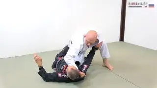 Как проходить хафгард в Грэпплинге и БЖЖ? (Knee Cut / Knee slide)