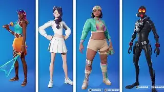 *NEW* All Fortnite Summer Leaked Skins (BREEZABELLE,COURT QUEEN ERISA,CHAOS EXPLORER...)