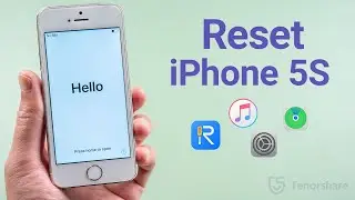 How to Reset iPhone 5S with or without iTunes (4Ways)