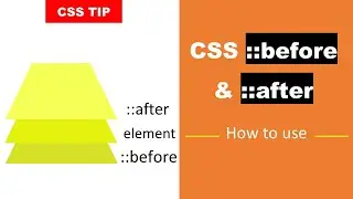 Before and After Pseudo Selectors explained |  Pseudo Elements | CSS Tutorials