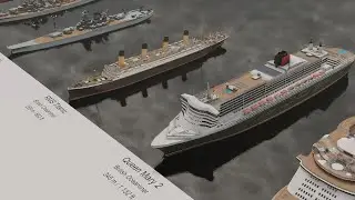 SHIP Length Comparison (3D)