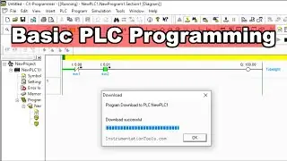Basic PLC Programming - Normally Close Contact Explained - Learn Automation