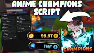 *UPDATED* Anime Champions Simulator Script (PASTEBIN 2023) (AUTO CLICK,AUTO FARM, AUTO ABILITY)