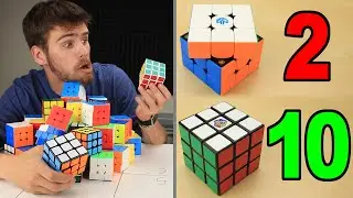 A Non-Cuber Ranks all of my Rubik's Cubes!