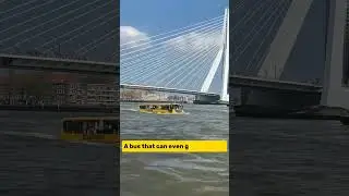 A bus that can even go into water #technology