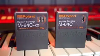 Quick tip: Roland M-64C compatible cartridges from Hakke