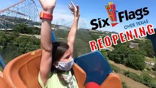 Six Flags Over Texas Reopening