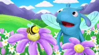 Baby Honey Bee  + Hummingbird in the Garden 🤩 Kids Songs and Nursery Rhymes by TreeBees