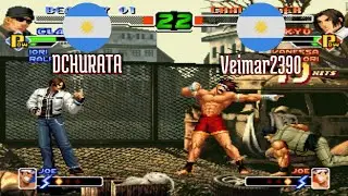 FT5 @kof2000: DCHURATA (AR) vs Veimar2390 (AR) [King of Fighters 2000 Fightcade] May 24