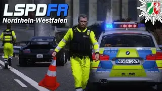 Verfolgungsjagd auf der Autobahn: BMW F11 im Einsatz - LSPD:FR | GTA 5 (Deutsch/German)