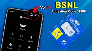 BSNL VoLTE | bsnl volte activation,how to activate volte in bsnl 4g sim,how to enable bsnl 4g volte