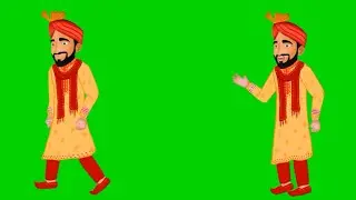 Green Screen Dulha Cartoon Character Video//Green Screen Dulha//Dulha Green Screen Video