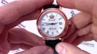 Часы Romanoff 8215 10831BL - видео обзор от PresidentWatches.Ru