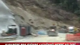 Karadere Projesi’nde 1453 metreye gelindi (11.02.2017 - BOLU)