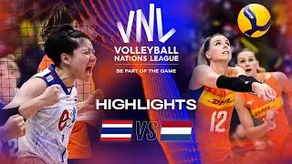 🇹🇭 THA vs. 🇳🇱 NED - Highlights Week 3 | Women's VNL 2023