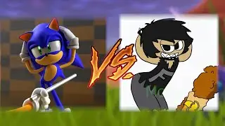 Zero Two Dodging meme - Sonic vs Alphabet Lore EF