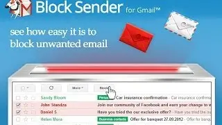 Block Sender for Gmail™ - How to block someone on Gmail™