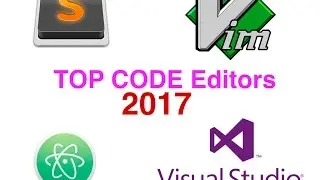 TOP Code Editors 2017