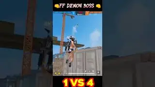 Free Fire Best Gameplay....# shorts video... FF DEMON BOSS 👊... shorts