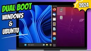 How to DUAL BOOT Windows 10/11 and UBUNTU (EASY) 2024