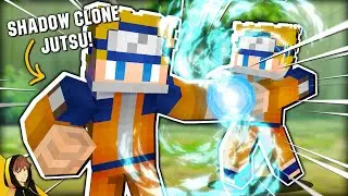 Naruto, Shadow Clone Jutsu PVP!!! | Minecraft - Sekwah41s Naruto Mod [Forge 1.7.10] w/CH3k