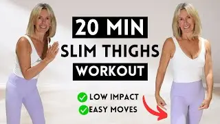 GET SLIM & TONED LEGS | 20 Minute WORKOUT For Beginners | Low Impact