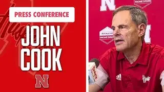 Nebraska Volleyball coach John Cook discusses The Citadel sweep, SMU bounce back