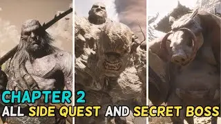 Black Myth Wukong - All Side Quests and Secret Boss (Chapter 2)
