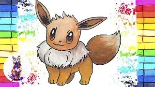 Как нарисовать Покемона Иви | How to Draw a Eevee