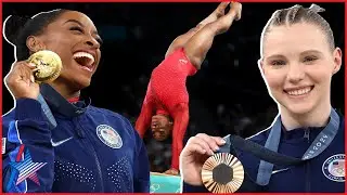 Simone Biles & Jade Carey WIN Gold & Bronze In Vault At 2024 Olympics