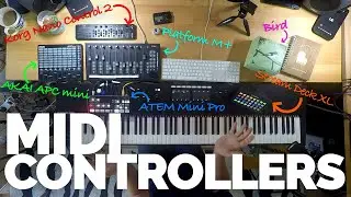 MIDI CONTROLLERS - My hardware faders and knobs