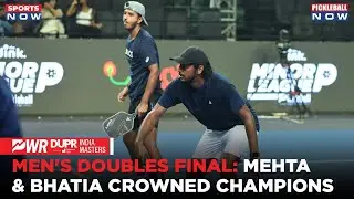 PWR DUPR India Masters 2024:Men's Doubles Final Showdown: Estereja & Hargreaves Triumph