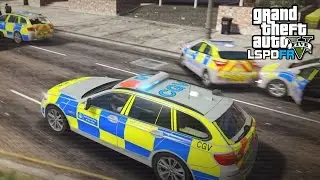 GTA 5 LSPDFR - BRITISH POLICE SGT'S BMW - The British way #94
