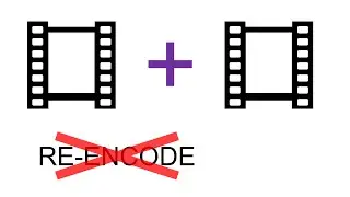 How to join 2 video clips WITHOUT re-encoding