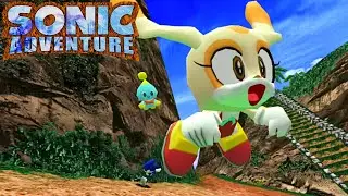 Cream's Story in Sonic Adventure! (Full Playthrough)