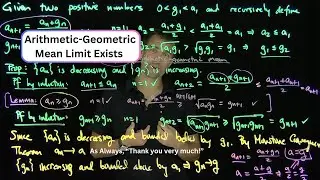 The Arithmetic Geometric Mean Limit