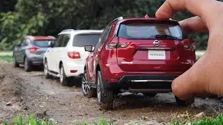 Mini Nissan SUVs Collection | Off-roading Diecast Model Cars | Nissan Off-roading