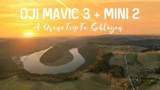 Dji Mavic 3 + Mini 2 on a trip to Schlögen, Austria 