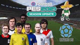 PES 2021 - WORLD CUP 1970 PATCH FOR PC