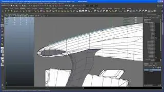 Modeling tutorial in Maya - RB6 F1 car - 11 the nose 01